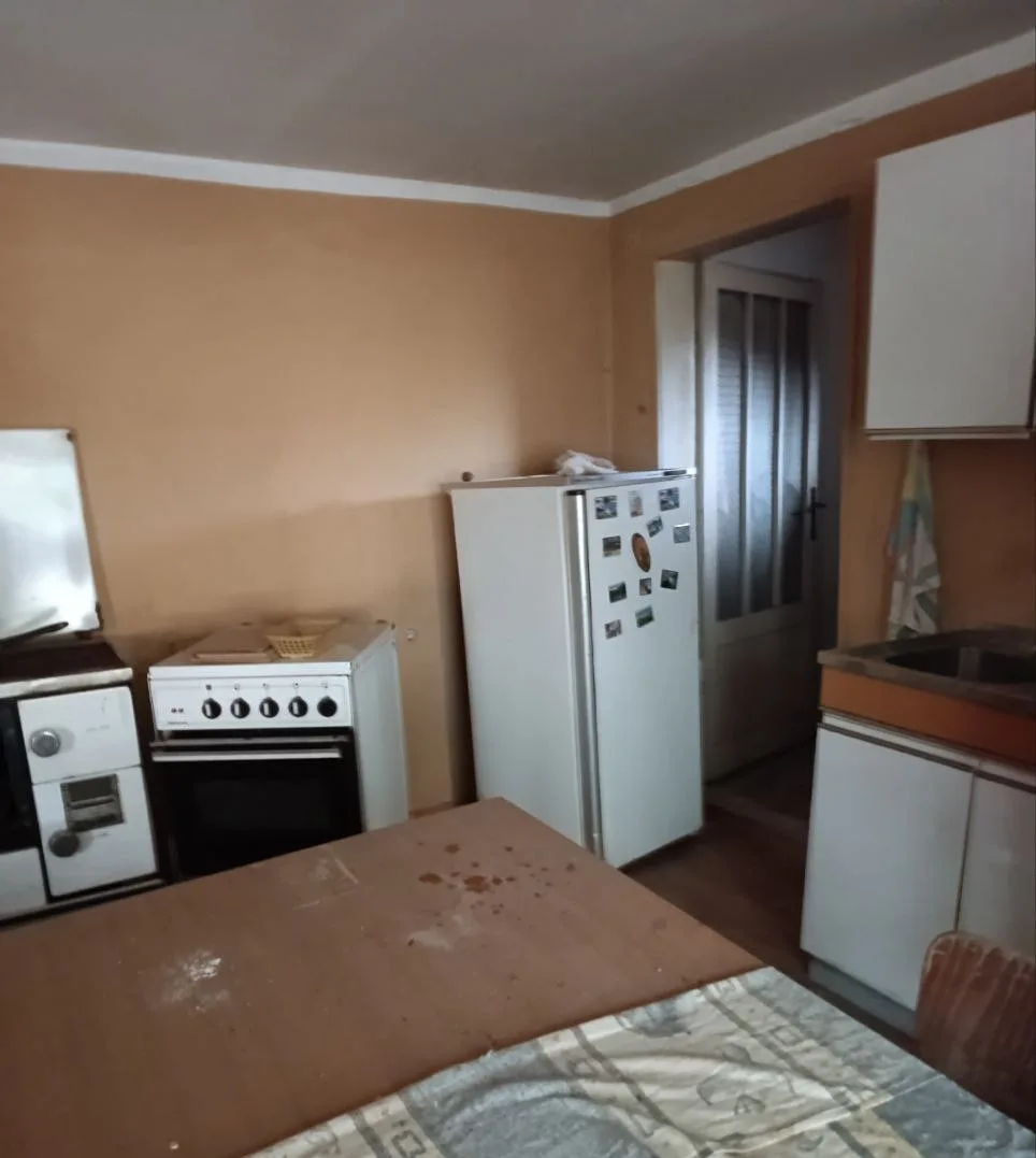 Дом с большим участком в центре села. 50 км до Нови Сада.